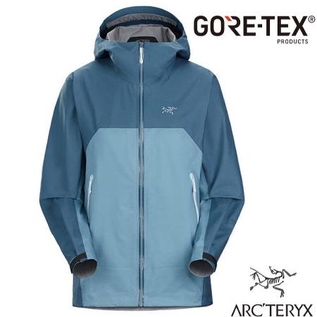【加拿大 ARCTERYX 始祖鳥】女款 Beta Gore-Tex 防風防水透氣連帽外套/30791 寧靜綠/快樂藍✿30E010